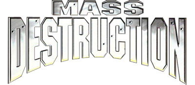 Mass Destruction logo for Sega Saturn